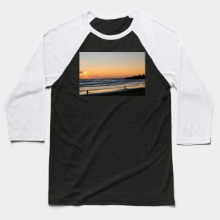 December daybreak on Tynemouth Long Sands Baseball T-Shirt